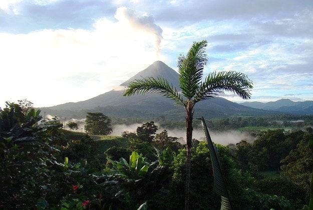 Arenal Volcano Eruption Costa Rica