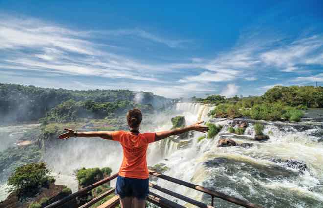destinations Brazil Iguazu view